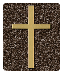 246 DF35 510 BZ GD Single Cross Bronze Gold